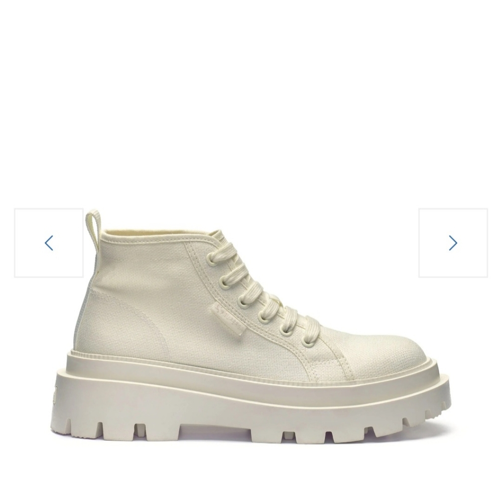 Superga Women's Organic Cotton Ankle Boots/sneakers.